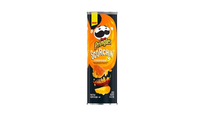 Pringles Scorchin Cheddar