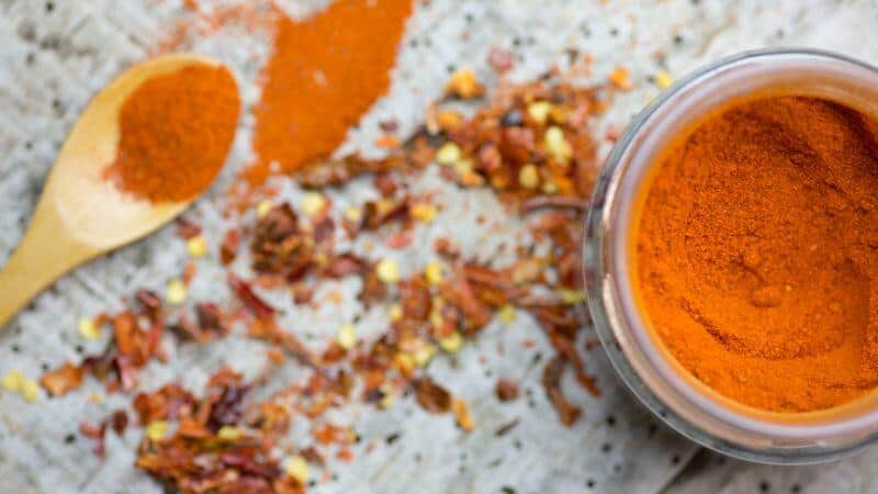 paprika chili powder compress