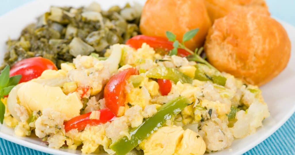 Ackee and saltfish