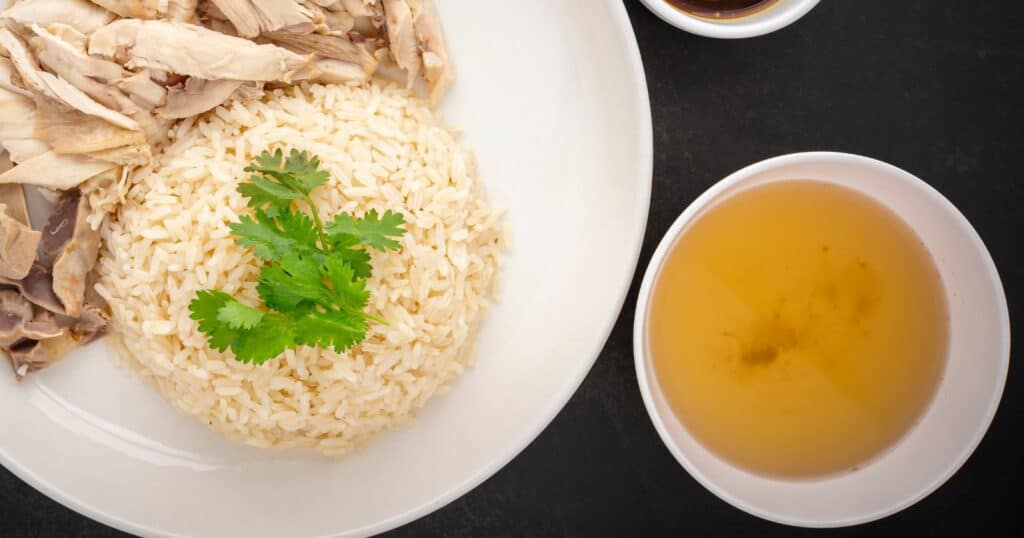 Khao Mun Gai Soup