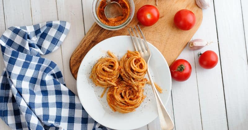 Red Pesto Pasta