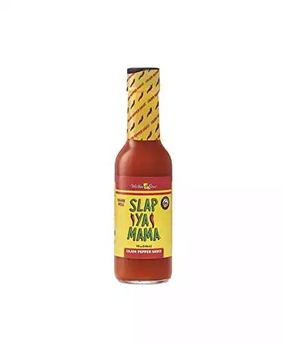Slap Ya Mama All Natural Louisiana Style Hot Sauce, Cajun Pepper Flavor, 5 Ounce Bottle, Pack of 1