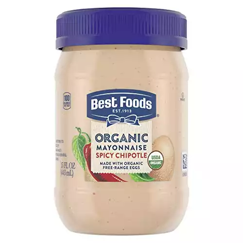 Best Foods Organic Spicy Chipotle Mayonnaise, 15 oz