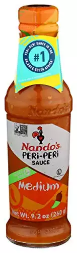 Nando's Peri-Peri Sauce, Medium, 9.1 oz