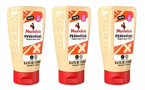 Nando's Original PERinaise - Flavored Mayonnaise Spread & Dressing - Gluten Free - 8.6 fl oz (3 Pack)