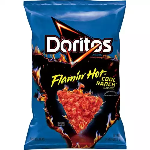Doritos Tortilla Chips, Flamin' Hot Cool Ranch, 9.25oz Bag