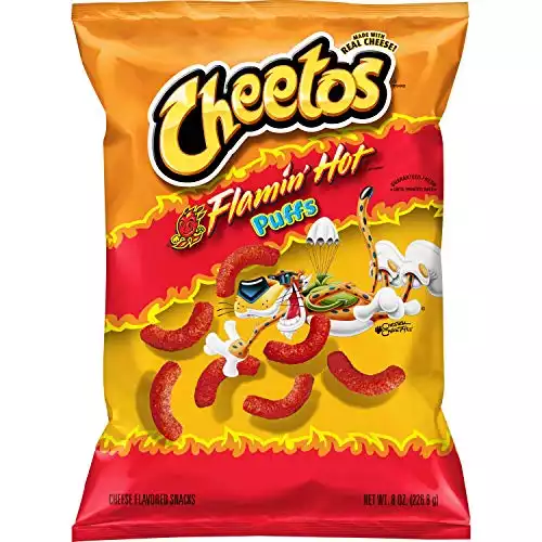 Cheetos Flamin' Hot Puffs, 8 Oz