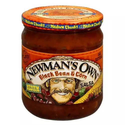 Newman's Own Black Bean and Corn Salsa, 16-Ounce (Pack of 6)