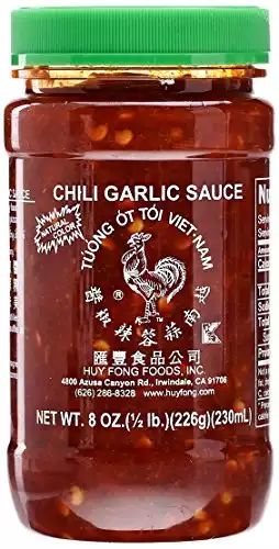Huy Fong Chili Garlic Sauce, 8 oz