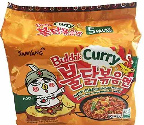 Samyang Fire Hot Curry Flavored Chicken
