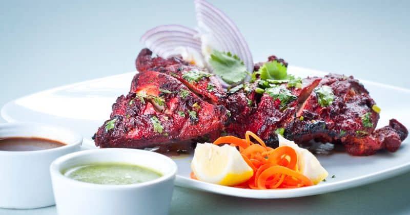 Tandoori turkey breast