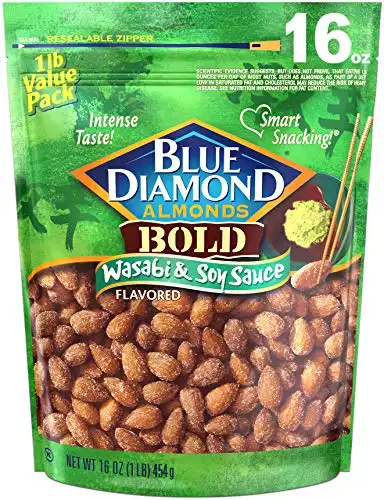 Blue Diamond Almonds Wasabi & Soy Sauce