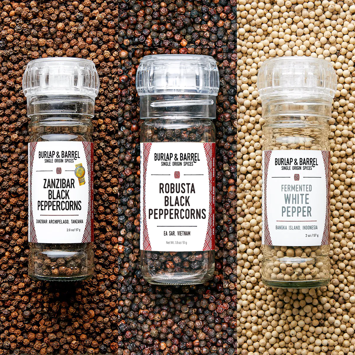 Pepper Collection From Burlap & Barrel