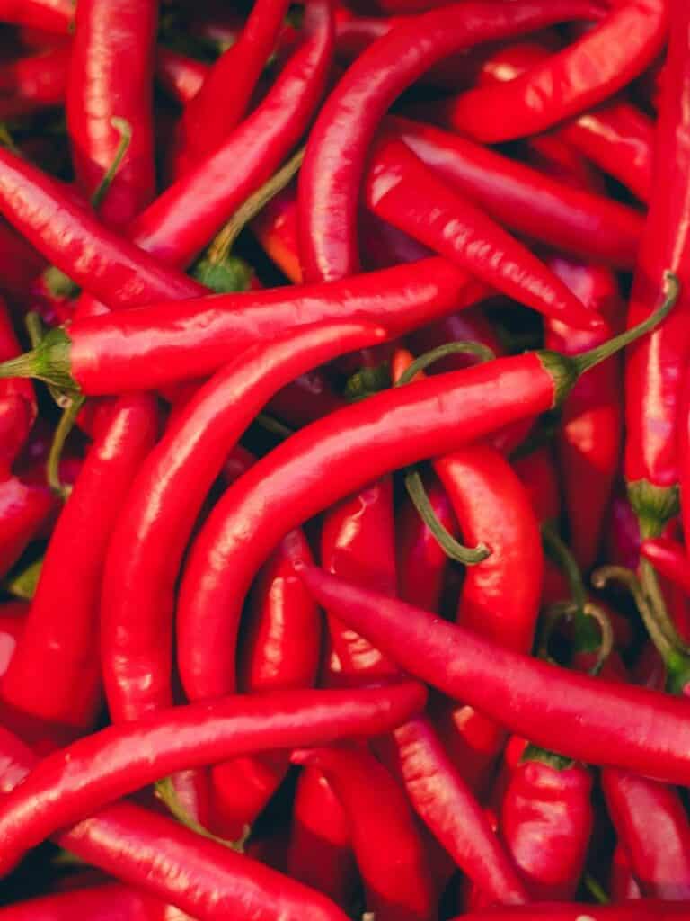 capsaicin from peppers