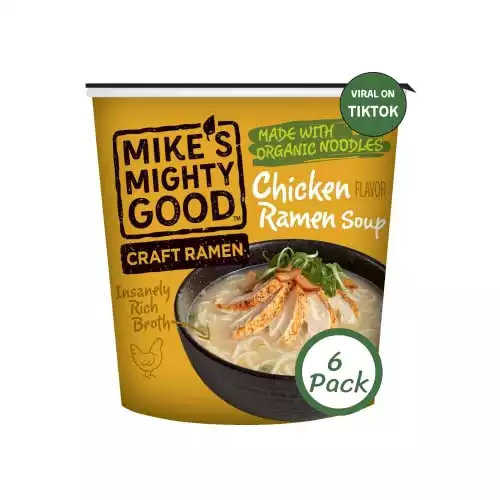 Mike's Mighty Good Ramen Chicken Soup
