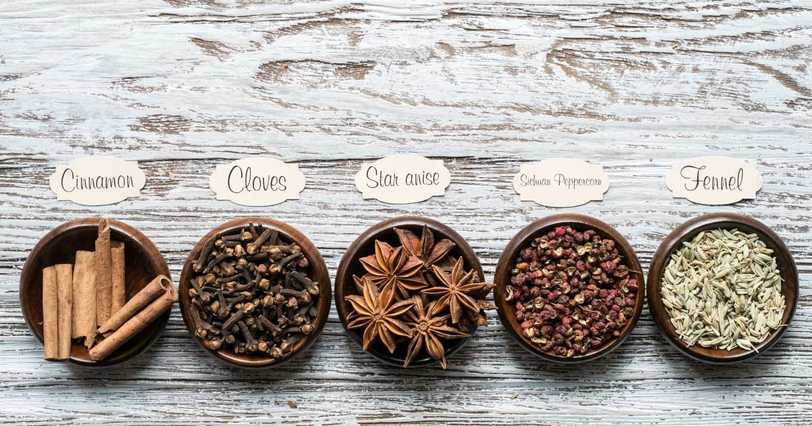 Five Flavors of Chinese Five Spices