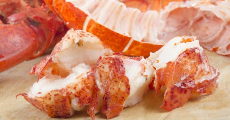 What is the texture of lobster meat