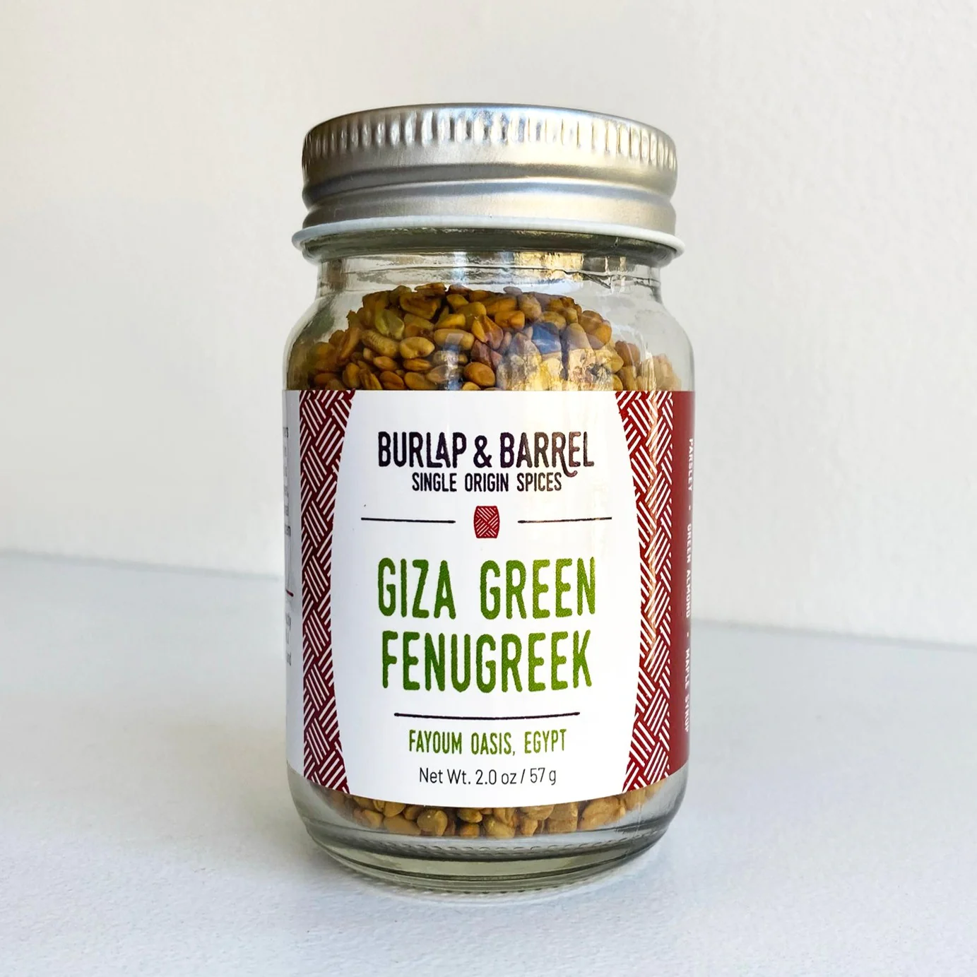 Giza Green Fenugreek Burlap & Barrel
