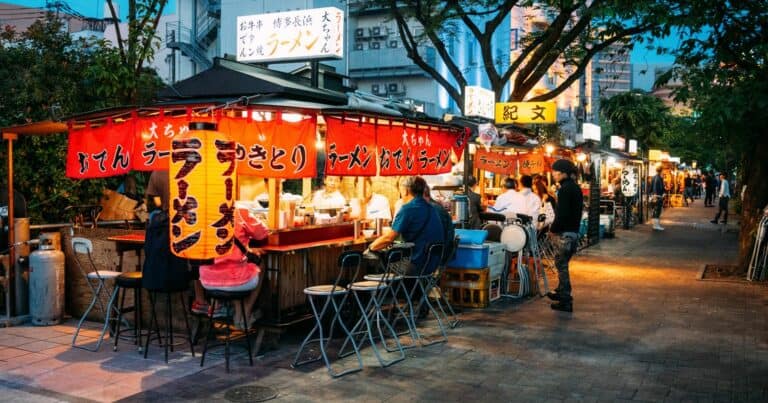 how much is japanese street food