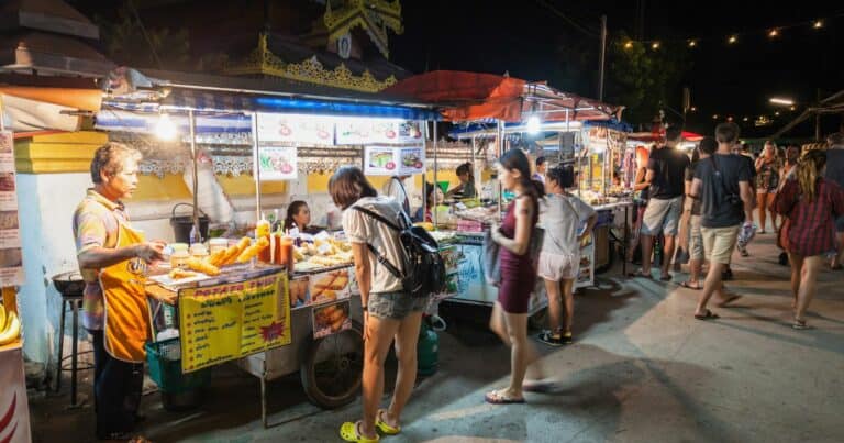how much is thai street food