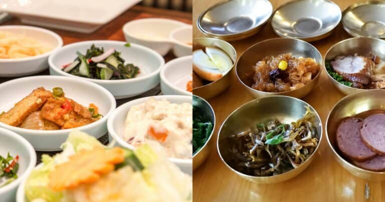 north korean food vs south korean food