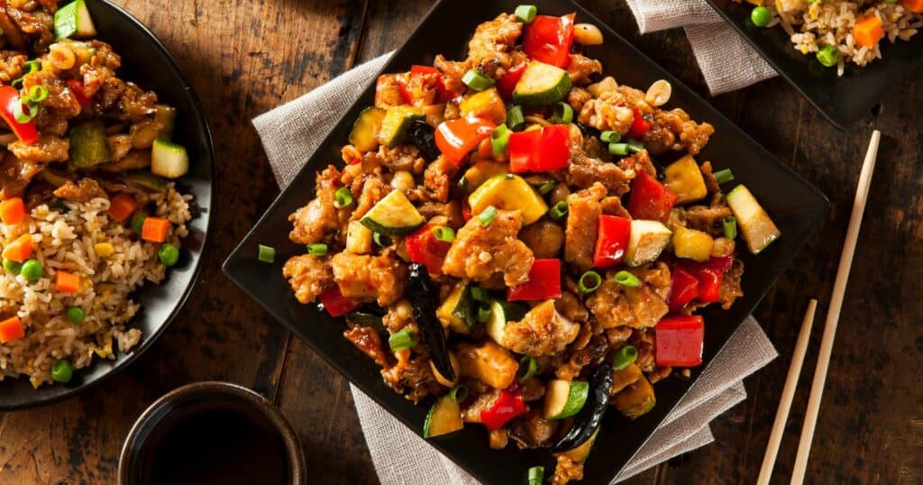how spicy is kung pao chicken