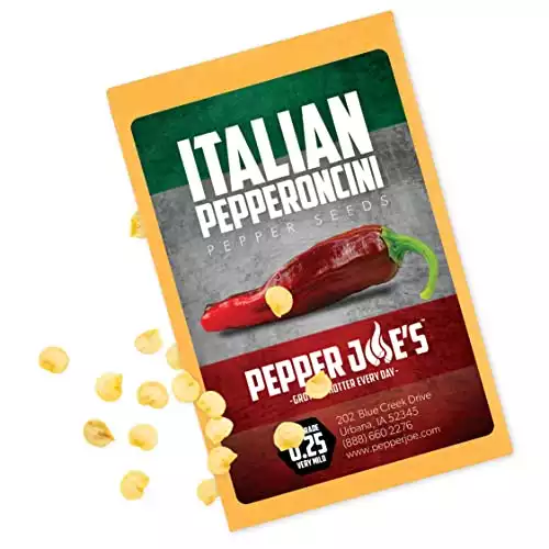 Pepper Joe’s Italian Pepperoncini Pepper Seeds