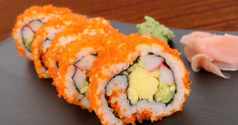 difference between sushi and california roll