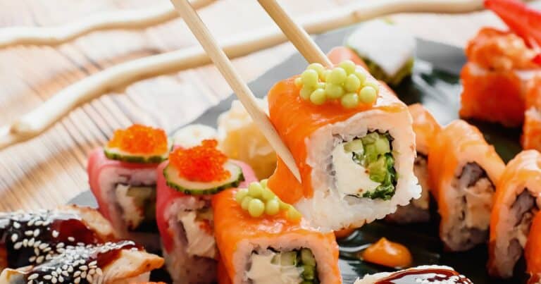 how often do japanese eat sushi
