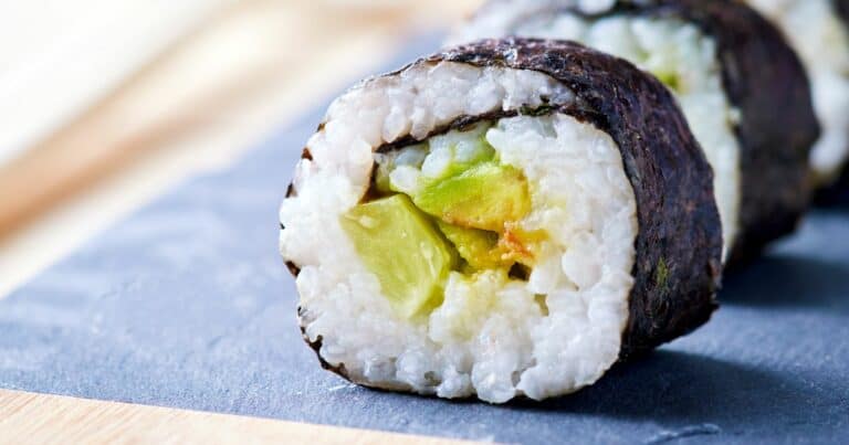 is there sushi without fish