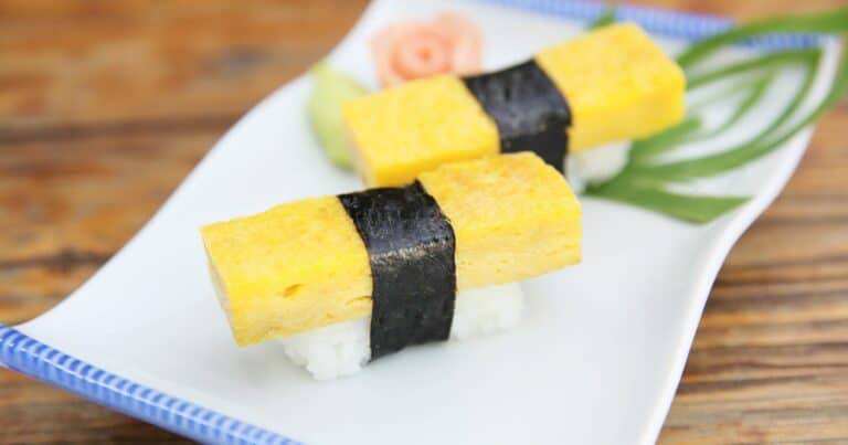 what are sushi eggs called