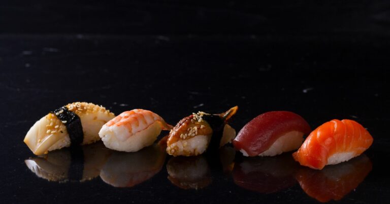 what sushi does not have shellfish
