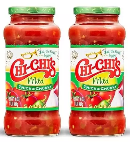 Chi Chi's Thick & Chunky Mild Salsa, 16 Ounce (Pack of 2)